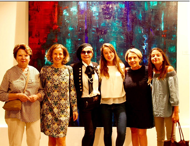 Artscape-Opening-Exhibition-Catherine-Timotei-with-friends